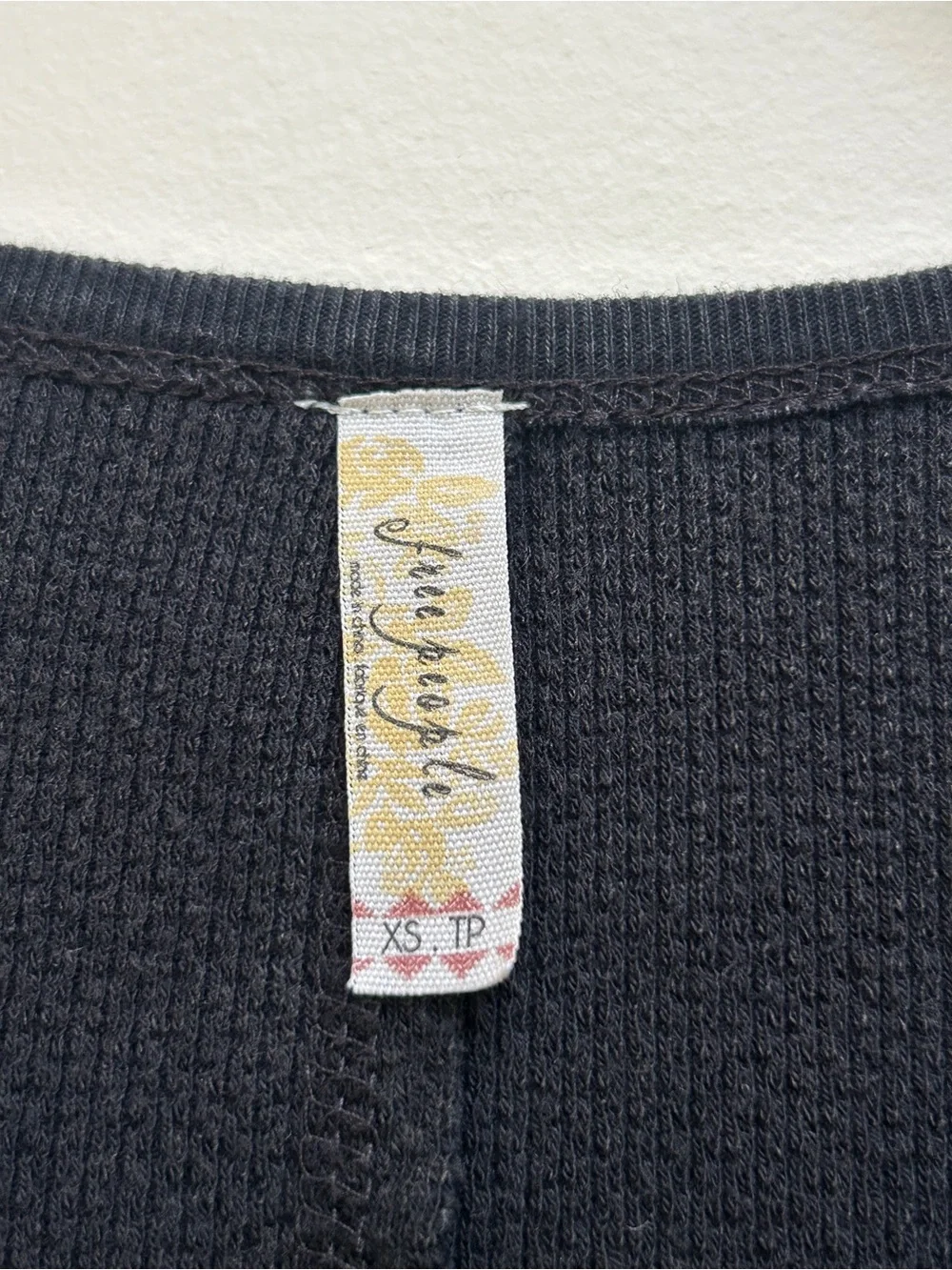 Free People Alpine Cuff Newbie Thermal, Size XS